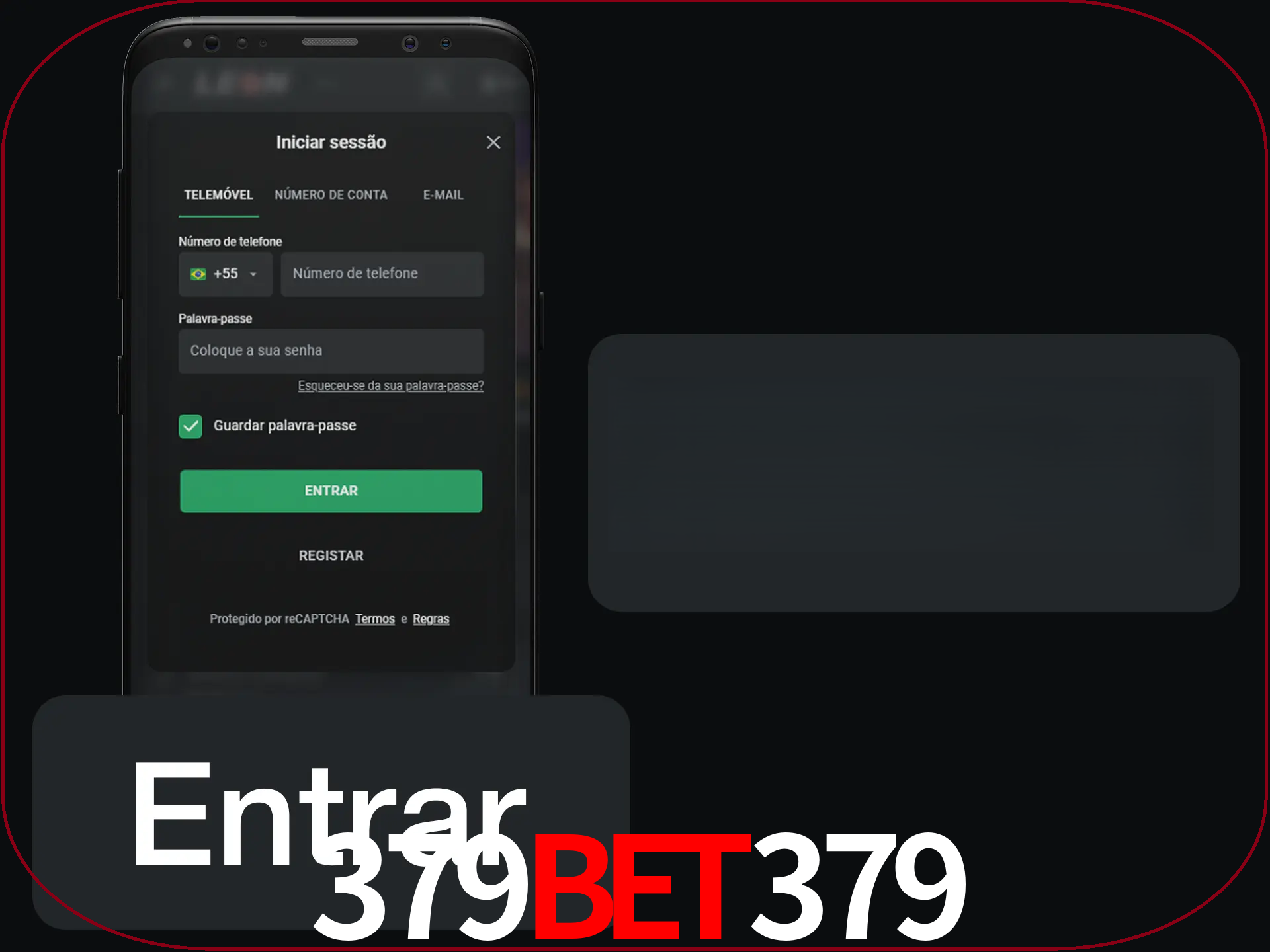 Faça o login para começar a apostar e jogar no cassino.